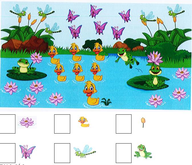 Bài tập cuối tuần Toán lớp 1 Kết nối tri thức Tuần 6 có đáp án (ảnh 1)