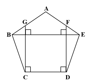 Thực hiện các yêu cầu sau.  a) Viết tên các cặp đoạn thẳng vuông góc với nhau (ảnh 2)