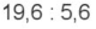 Đặt tính rồi tính: 19,6 : 5,6 (ảnh 1)