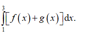 Cho f(x) và g(x) là hai hàm liên tục trên đoạn  {1;3 thoả mãn  (ảnh 2)