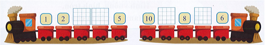 Bài tập cuối tuần Toán lớp 1 Kết nối tri thức Tuần 6 có đáp án (ảnh 1)