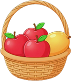 Trong giỏ có 3 quả táo và 1 quả xoài. Mai, Lan, Hà mỗi người lấy ra một quả từ giỏ. Khả năng nào đúng trong mỗi trường hợp sau. (ảnh 1)