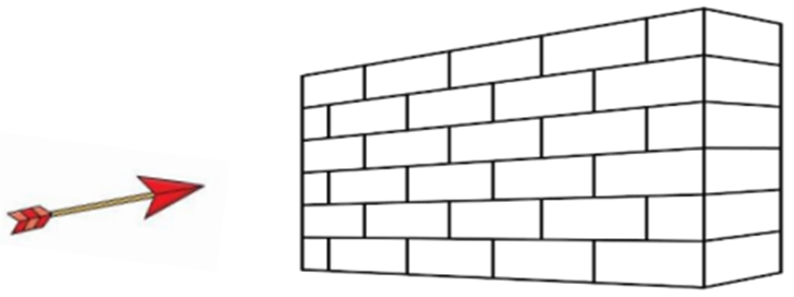 Một bức tường được tọa độ hóa trong không gian \(Oxyz\) với đơn vị là mét bởi mặt phẳng \(\left( P \right):x - 2y + 2z - 3 = 0\) và điểm \(M\left( {1; - 3;4} \right)\) là tọa độ của một quả táo. (ảnh 1)