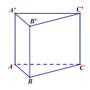 Cho lăng trụ \[ABC.A'B'C'\]. Khẳng định nào sau đây đúng? (ảnh 1)