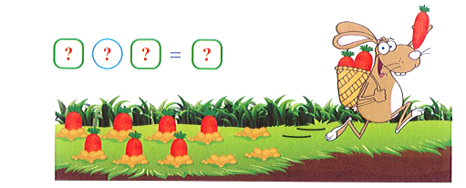Phép tính thích hợp với bức tranh là: (ảnh 1)