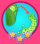 Để khám phá vòng đời của sâu bướm ta chọn biểu tượng nào trong phần mềm Kids Games Learning Science? (ảnh 3)