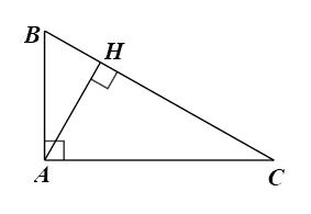 Cho tam giác ABC vuông tại A kẻ (AH vuông  BC)  (H thuộc BC). Biết BC = 20 cm và AC = 12 cm, độ dài cạnh BH là (ảnh 1)