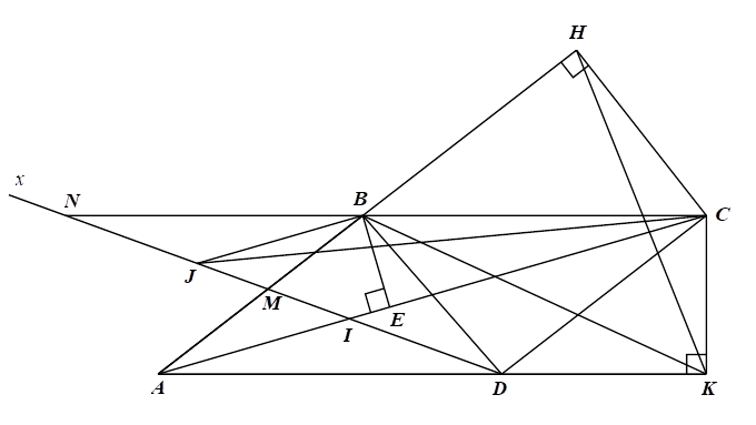 1) Một viên bi lăn từ vị trí A đến vị trí D theo đường gấp khúc ABCD hết 21 giây, biết rằng AB = 10cm, BC = 12cm, CD = 6cm (hình vẽ bên). Hỏi nếu viên bi đó lăn theo đoạn thẳng \(AD\) thì hết bao nhiêu giây (ảnh 3)