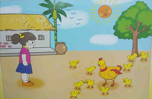 Dựa vào bức tranh sau, em hãy đặt câu có sử dụng trạng ngữ và cho biết trạng ngữ đó bổ sung thông tin gì cho câu:             (ảnh 1)