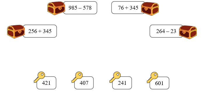 Nối phép tính với kết quả tương ứng: (ảnh 1)