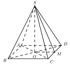 Cho biết kim tự th&aacute;p Memphis tại bang Tennessee (Mỹ) c&oacute; dạng h&igrave;nh ch&oacute;p tứ gi&aacute;c đều với chiều cao (ảnh 2)