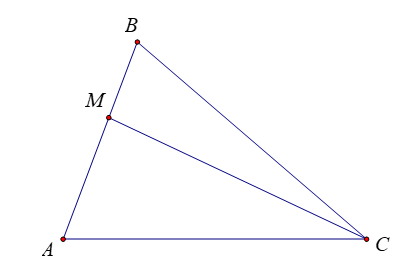Cho tam giác \(ABC\) có \(AB = a,AC = 2a (ảnh 1)