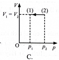 Hình nào sau đây biểu diễn đúng quá trình biến đổi trên? (ảnh 4)