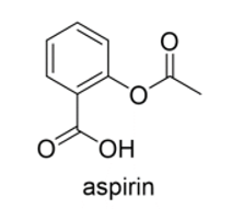 Aspirin được sử dụng làm thuốc giảm đau, hạ sốt. Cấu tạo của aspirin được cho trong hình minh họa. (ảnh 1)