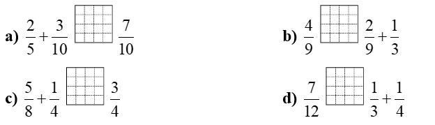 Điền dấu lớn bé bằng thích hợp vào chỗ trống: (ảnh 1)