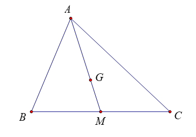 Cho \(\Delta ABC\) có trọng tâm \(G\). Biểu diễn vectơ (ảnh 1)