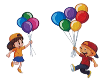 Bạn bên phải có ? quả bóng bay (ảnh 1)