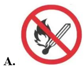 Biển báo nào dưới đây cảnh báo khu vực có từ trường? (ảnh 1)