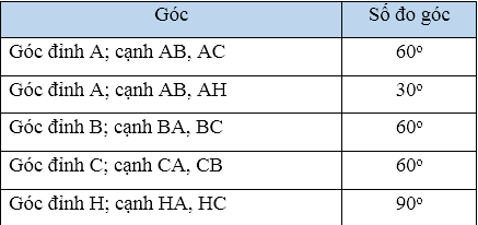 Dùng thước đo góc để đo các góc sau:  (ảnh 2)