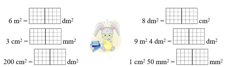 Viết số thích hợp vào ô trống. (ảnh 1)