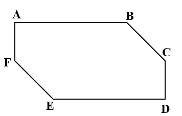 Kể tên các cặp cạnh song song trong hình sau.  (ảnh 1)