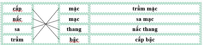 Nối đúng rồi viết lại từ ngữ: (ảnh 2)