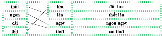 Nối đúng rồi viết lại từ ngữ: (ảnh 2)