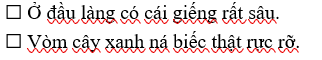 Viết chữ “Đ” trước câu viết đúng chính tả, chữ “S” trước câu viết sai. (ảnh 1)