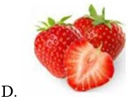 Quả nào dưới đây có vần ''anh