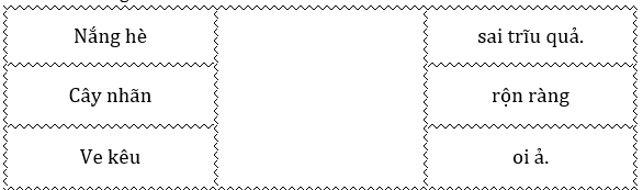 Nối đúng các ô chữ sau: (ảnh 1)