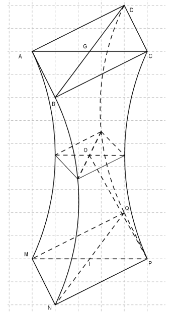 Một tòa nhà có kiến cấu như hình bên dưới. Biết rằng chiều cao tòa nhà (ảnh 1)