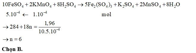 Giá trị của n là (ảnh 1)