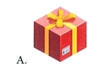 Đồ vật có dạng khối hộp chữ nhật là: (ảnh 1)