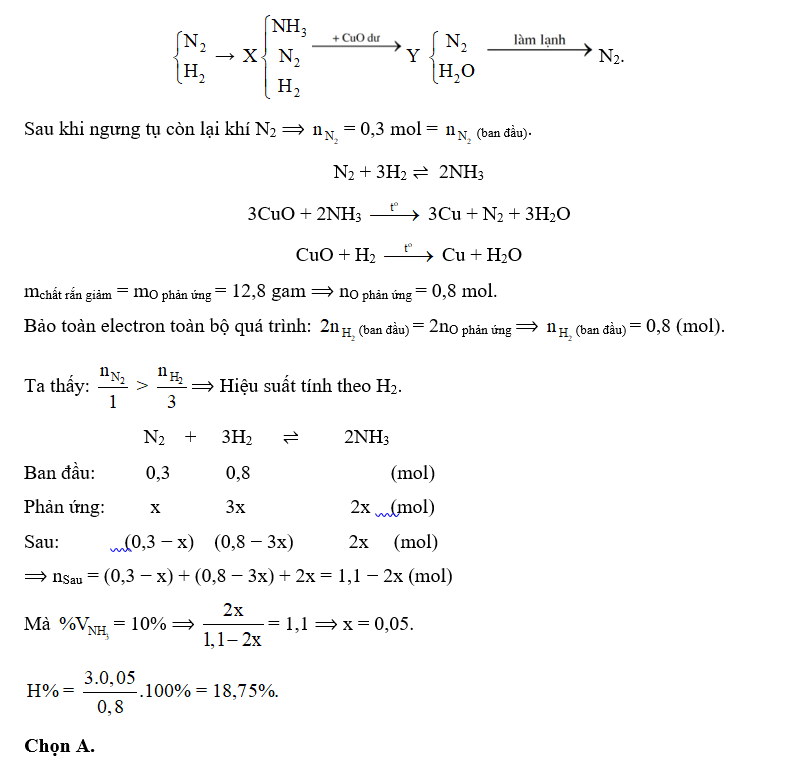 Thực hiện phản ứng tổng hợp ammonia từ N2 (ảnh 1)