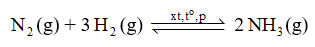 Khi hỗn hợp phản ứng đang ở trạng thái cân bằng, những thay đổi nào dưới đây sẽ làm cân bằng chuyển dịch theo chiều thuận? (ảnh 1)