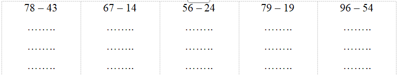 Đặt tính rồi tính: (ảnh 1)