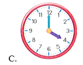 Đồng hồ chỉ 2 giờ là: (ảnh 3)