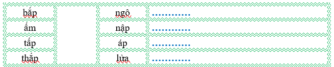 Nối đúng rồi viết lại từ ngữ: (ảnh 1)