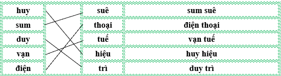 Nối đúng rồi viết lại từ ngữ: (ảnh 2)