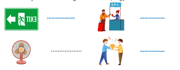 Em hãy tìm các từ có tiếng chứa vần “oat”, để gọi tên các hình sau: (ảnh 1)