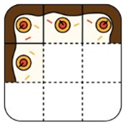 Hình vẽ nào dưới đây đã tô màu 7/9 hình?  (ảnh 3)