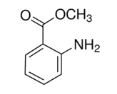 Hợp chất hữu cơ X (methyl anthranilate) có công thức cấu tạo như sau: (ảnh 1)