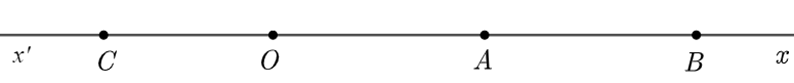 Vẽ tia Ox, trên tia Ox lấy hai điểm A và B sao cho OA = 5 cm, OB = 10 cm.  a) Chứng minh A nằm giữa O và B. Tính AB.  b) Điểm A có là trung điểm của OB không? (ảnh 1)