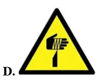 Biển báo nào dưới đây cảnh báo khu vực có từ trường? (ảnh 4)