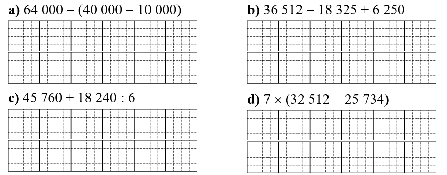 Tính giá trị biểu thức. (ảnh 1)