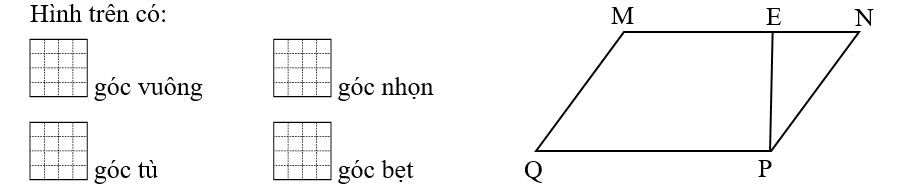 Điền số thích hợp vào ô trống. (ảnh 1)