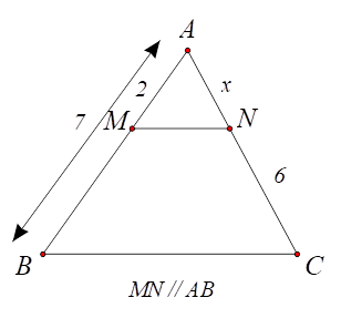 2) Cho tứ giác ABCD. Gọi E,F, theo thứ tự là trung điểm của AD,BC, AC. Chứng minh rằng:  a) EI song song CD và IF song song AB  b) \[EF lớn hơn hoặc bằngAB + CD/2 (ảnh 1)