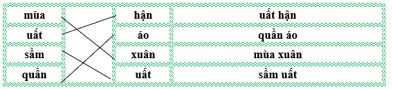 Nối đúng rồi viết lại từ ngữ: (ảnh 2)