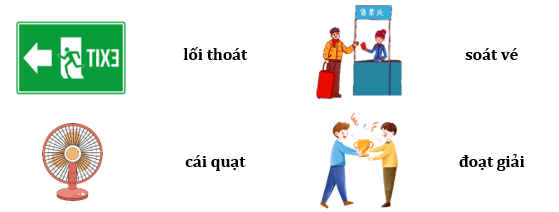 Em hãy tìm các từ có tiếng chứa vần “oat”, để gọi tên các hình sau: (ảnh 2)