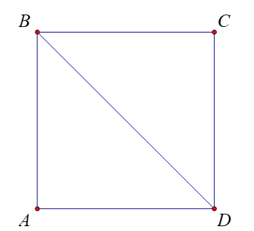 Cho hình vuông \(ABCD\) có cạnh bằng 2a. (ảnh 1)
